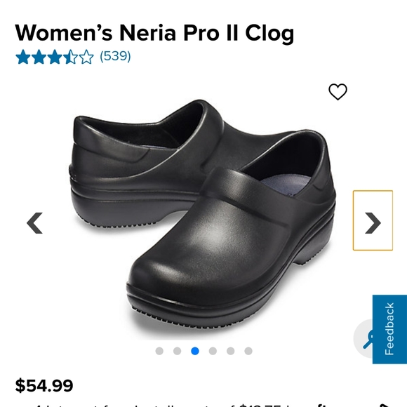 CROCS Women's Neria Pro II Clog - Picture 3 of 4